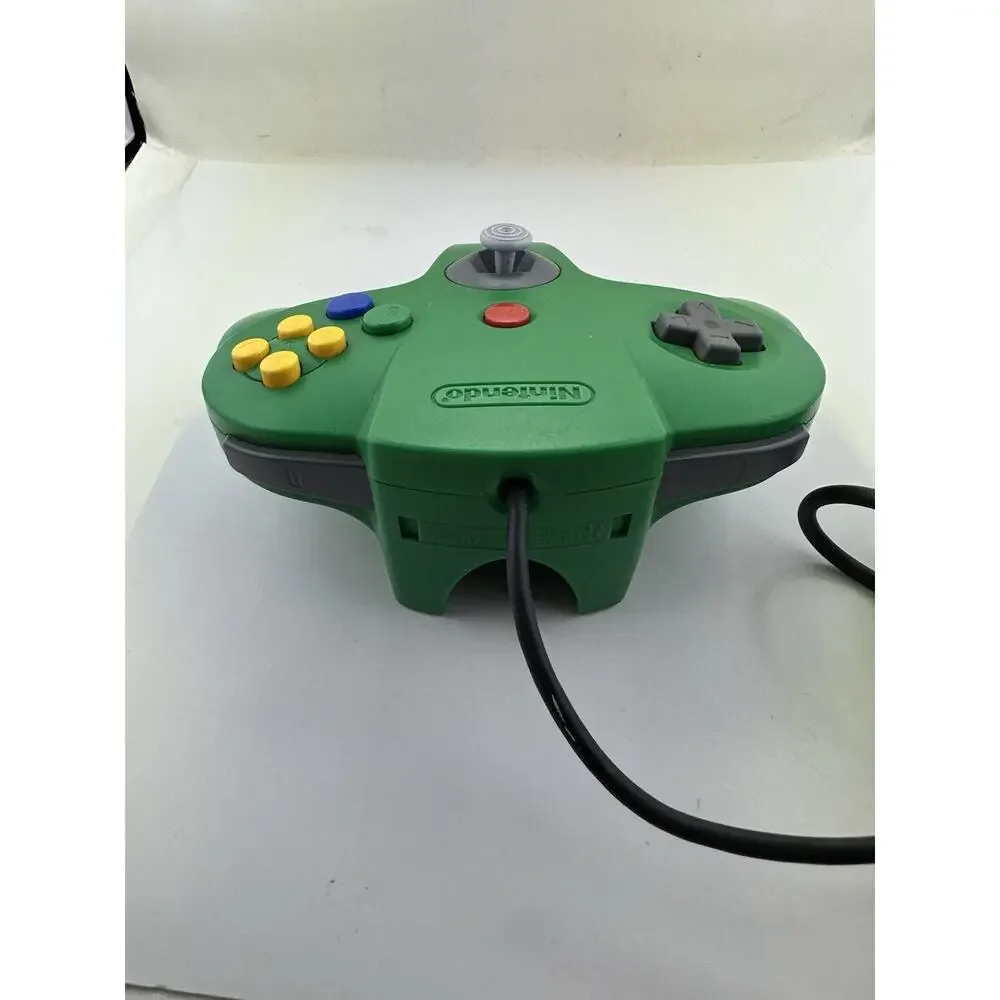 Nintendo 64 Controller OEM N64 Green Tight Stick CLEAN Fast Shipping Retro Gamin
